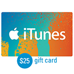 ITUNES<sup>®</sup> $25 Gift Card</u>