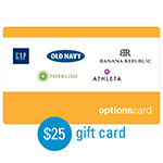 BANANA REPUBLIC<sup>®</sup> $25 Gift Card</u>